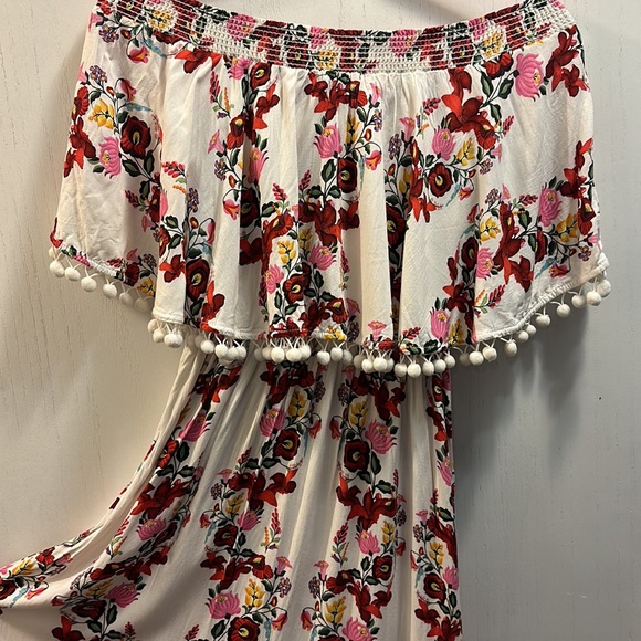 Show Me Your MuMu - Off Shoulder Maxi Floral Dress - Picture 6 of 9